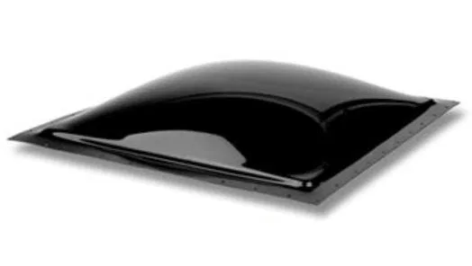 SL1414S – S.RECREATION Skylight, 3-1/2 Inch High Bubble Type Dome Mounts Outside RV Square For 14 Inch Length x 14 In...
